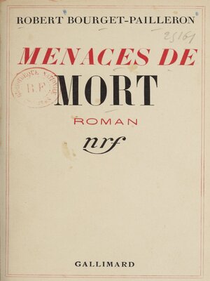 cover image of Menaces de mort